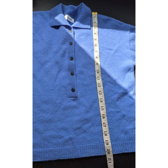100% Cashmere NAADAM Short Sleeve Polo Top - Picture 6 of 8